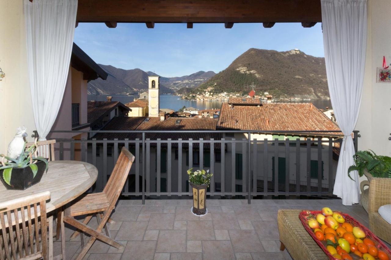Romantic Lake View House Sulzano Exterior photo