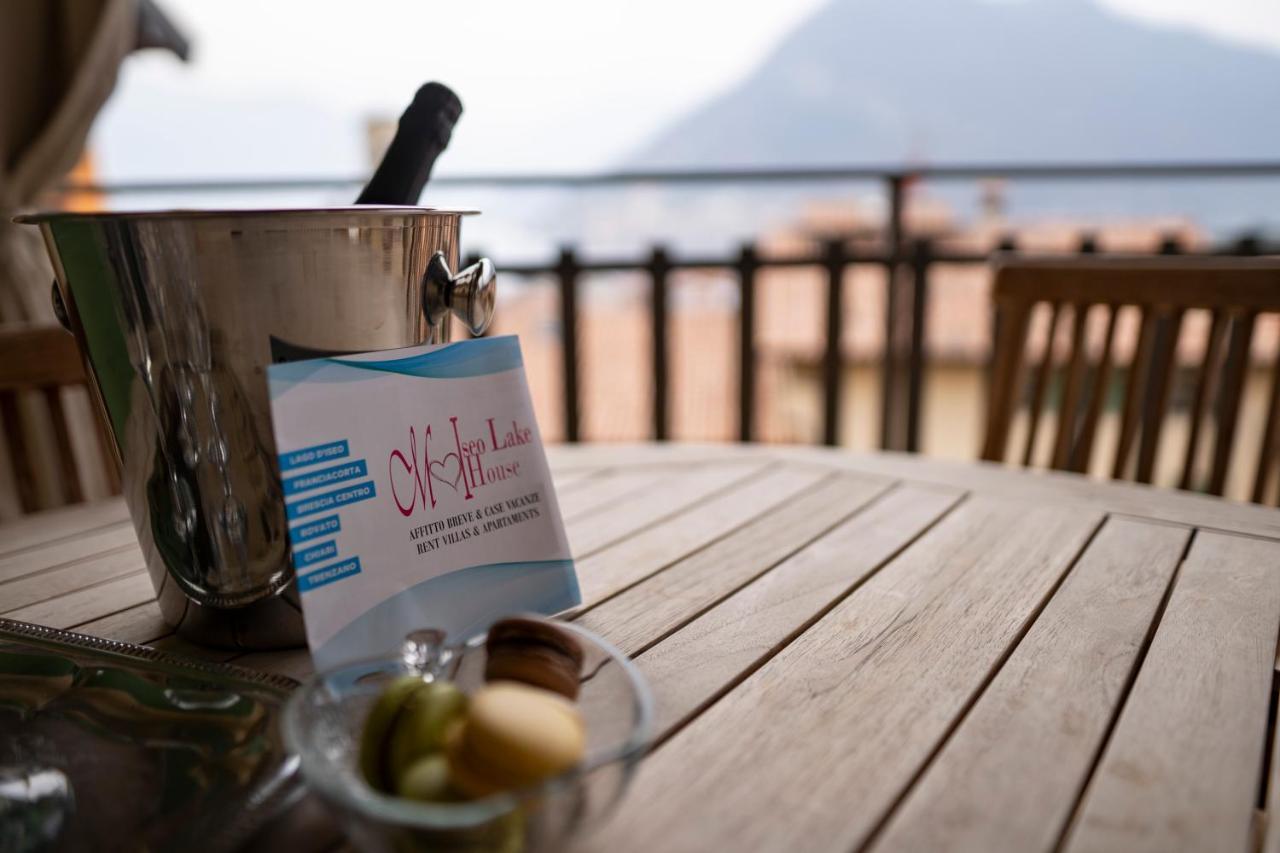 Romantic Lake View House Sulzano Exterior photo