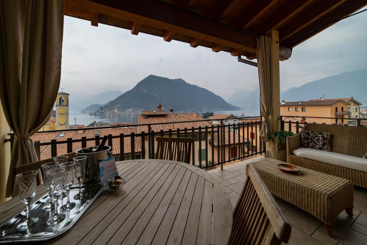 Romantic Lake View House Sulzano Exterior photo